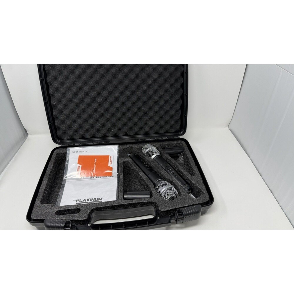 Lot Of 2 IdolPro VHF-238 Wireless Microphones